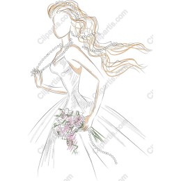 Elegant Bride in and