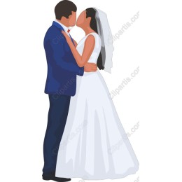 Elegant Wedding Couple