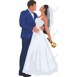 Elegant Wedding Couple
