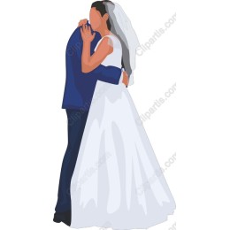 Timeless Wedding Embrace