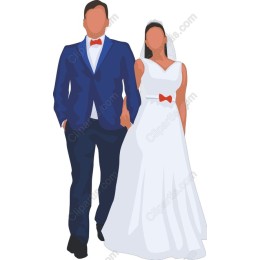 Elegant Wedding Couple