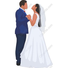 Elegant Wedding Couple Dance