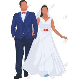 Elegant Wedding Couple