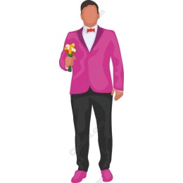 Chic Pink Suit