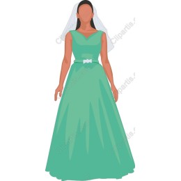 Emerald Gown Bride