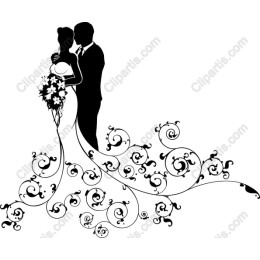 Elegant Wedding Couple