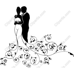 Elegant Wedding Couple