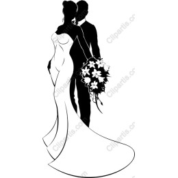 Elegant Bride and Groom Wedding