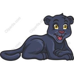 Playful Panther Cub