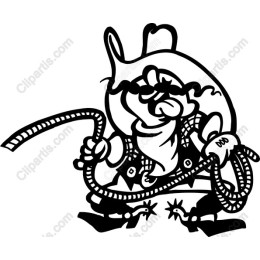 Cowboy with Lasso