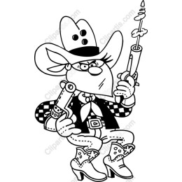Whimsical Cowboy