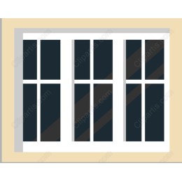 Modern Geometric Window