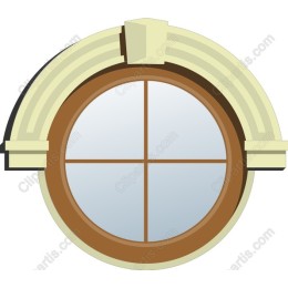 Elegant Round Window