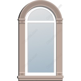 Elegant Arched Window