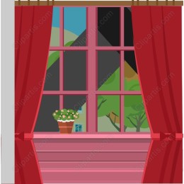 Charming Window Scene