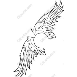 Intricate Angel Wings