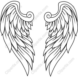 Intricate Angel Wings