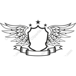Wings and Shield