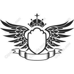 Majestic Winged Shield