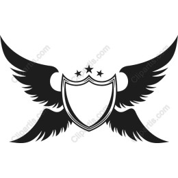 Majestic Winged Shield