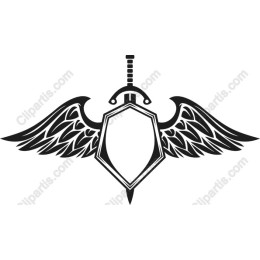 Majestic Winged Shield