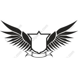 Majestic Winged Shield