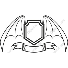 Majestic Bat Wing Shield