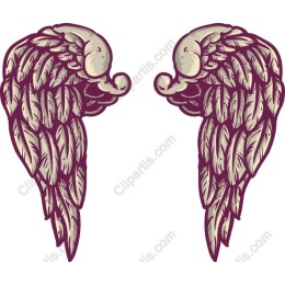 Vintage Angel Wings