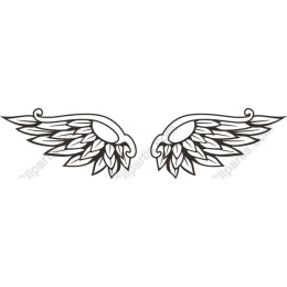 Elegant Leaf Wings