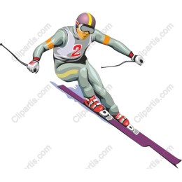 Dynamic Competitive Skier