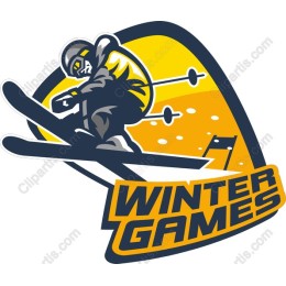 Winter Games Skier