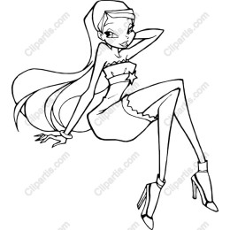 Chic Female Character