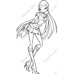 Stylish Cartoon Character