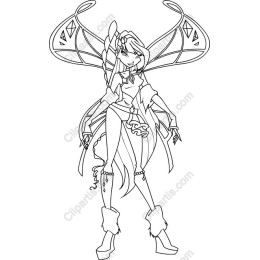 Fairy with Intricate Wings