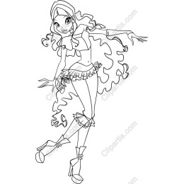 Cheerful Dance Character