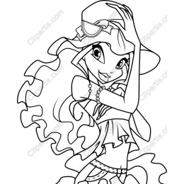 Stylish Summer Vibe Female Character