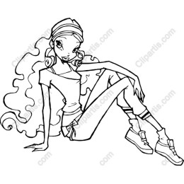 Fashionable Young Woman