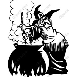 Whimsical Witch Cauldron