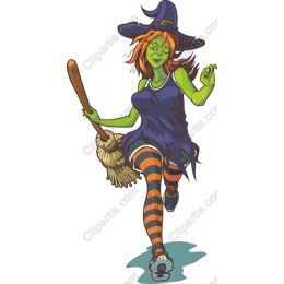 Vibrant Witch