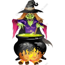 Whimsical Witch for Halloween Celebrations