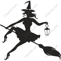 Enchanting Witch with Lantern