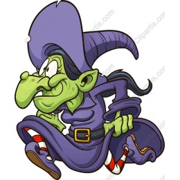 Mischievous Witch - Halloween Character
