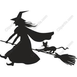 Witch and Cat