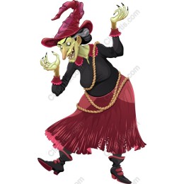 Whimsical Halloween Witch
