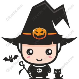 Adorable Halloween Witch
