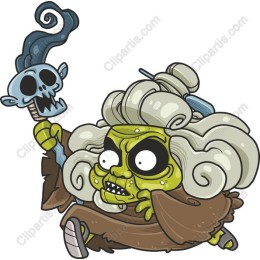 Whimsical Green Witch