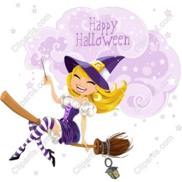 Charming Halloween Witch