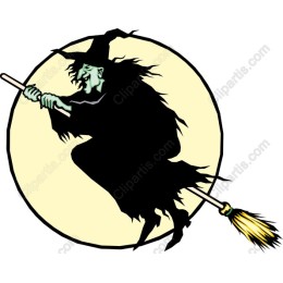 Witch on Broomstick
