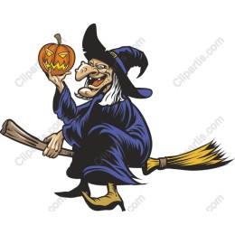 Whimsical Halloween Witch