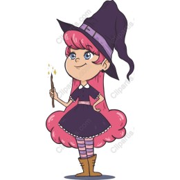 Charming Young Witch